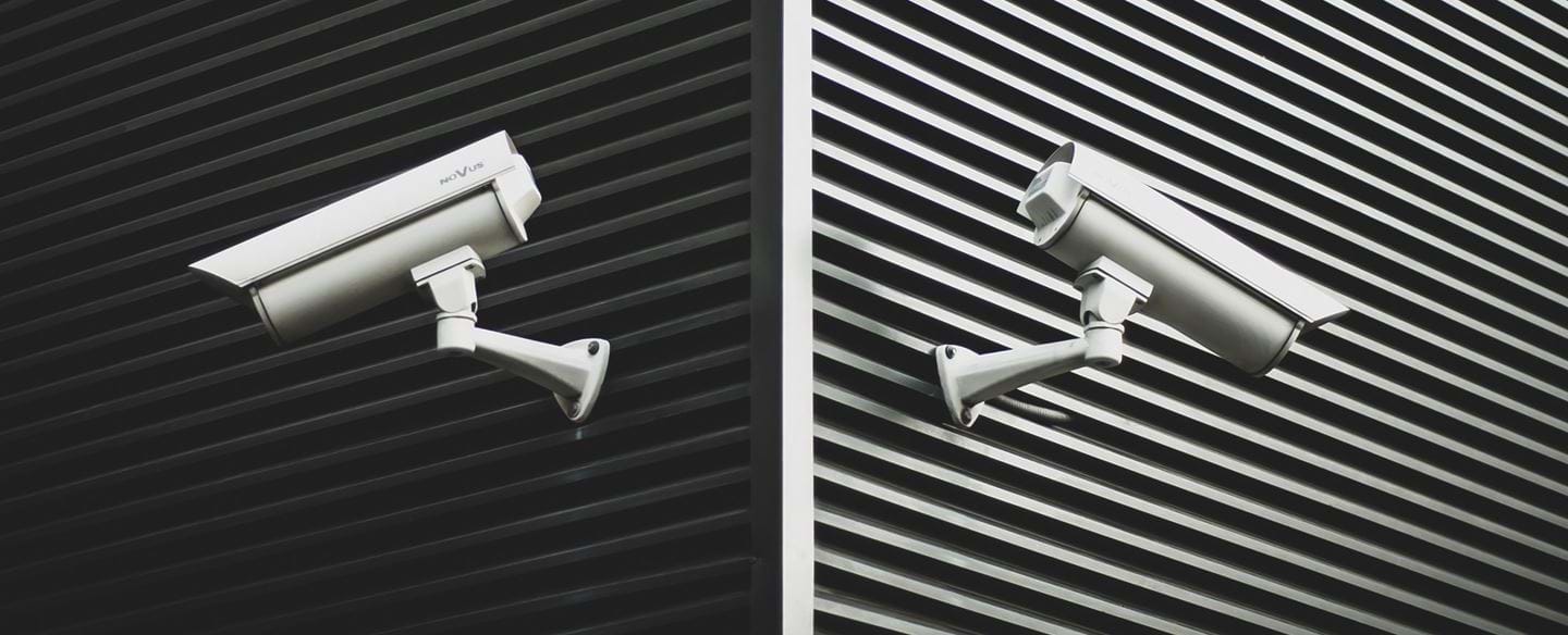 Two CCTV cameras