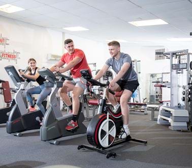 Employees use the Roke Romsey gym