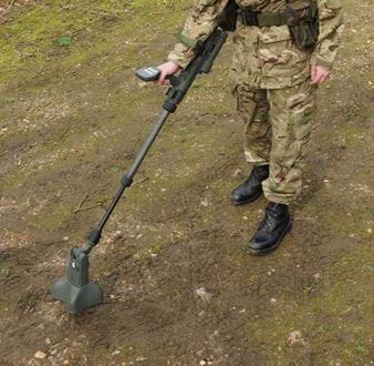 A soldier uses groundhunter AWD