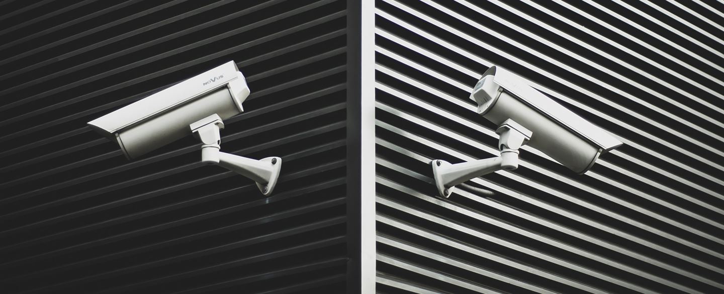 Two CCTV cameras