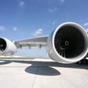 Jet engines on a plane